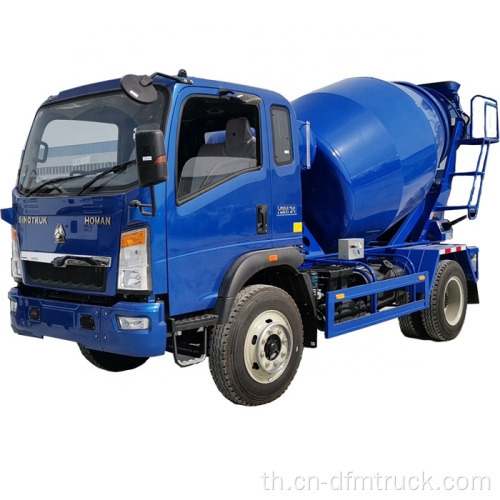 SINOTRUK 4X2 HOMAN 4m3 รถโม่ผสมคอนกรีต